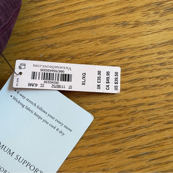 Brand new with tags Victoria Secret bra. Essential Strappy Sports Bra. - Picture 9 of 10